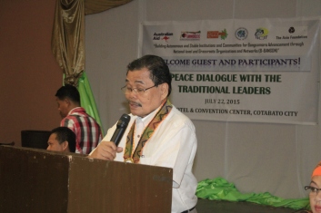 Peace Dialogue w/ Traditional Leaders